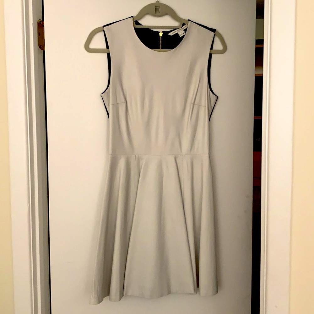 DIANE von FURSTENBERG LEATHER DRESS